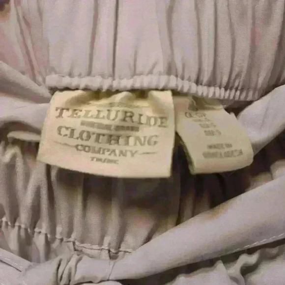 TELLURIDE Hiking Pants Crop Paperbag Lightweight Outdoor High Rise Women Small - Picture 7 of 8